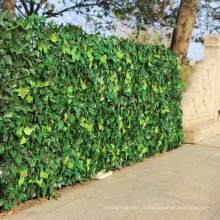 écran artificiel vie privée hedge décoratif feuilles de palmier